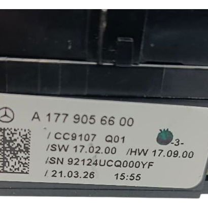 Comando Banco Dianteiro Direito Mercedes Glb 200 1.3 2021 Preto