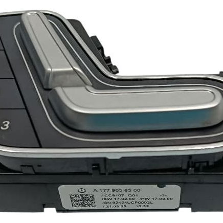 Comando Banco Dianteiro Esquerdo Mercedes Glb 200 2021 Preto