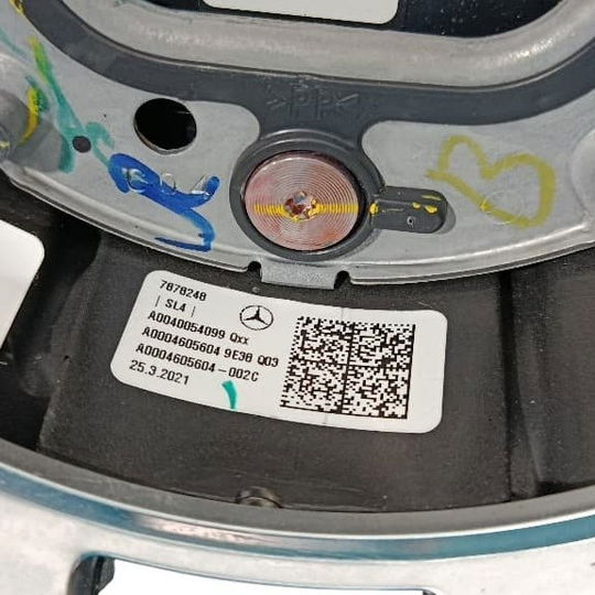 Volante Multifuncional Mercedes Glb 200 2021 Preto