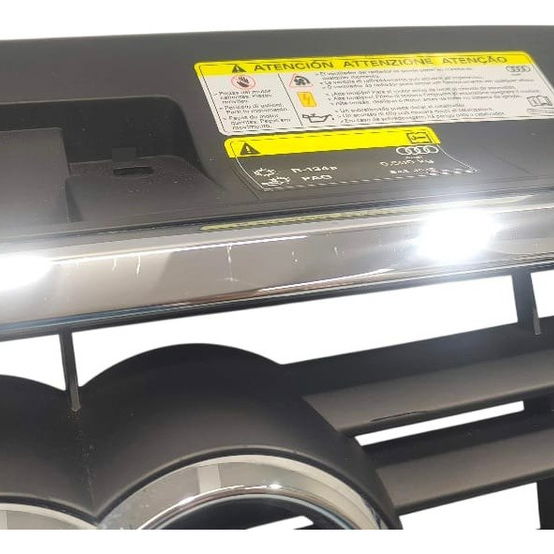 Grade Parachoque Dianteiro Audi A3 2018 (detalhe) Preto