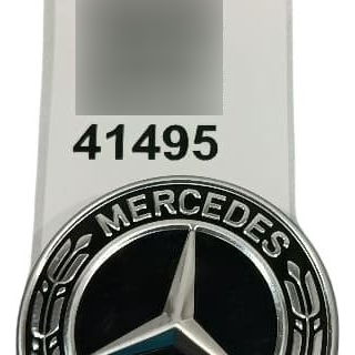 Emblema Capo Dianteiro Mercedes Glb 200 2021 Preto