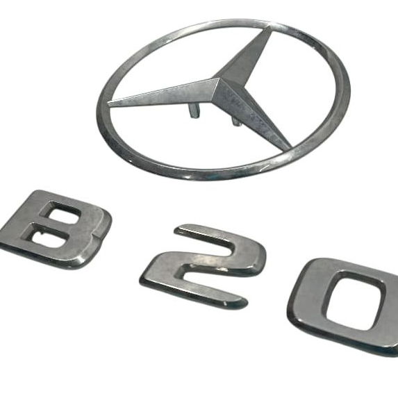 Emblemas Mercedes Glb 200 2021 Prateado