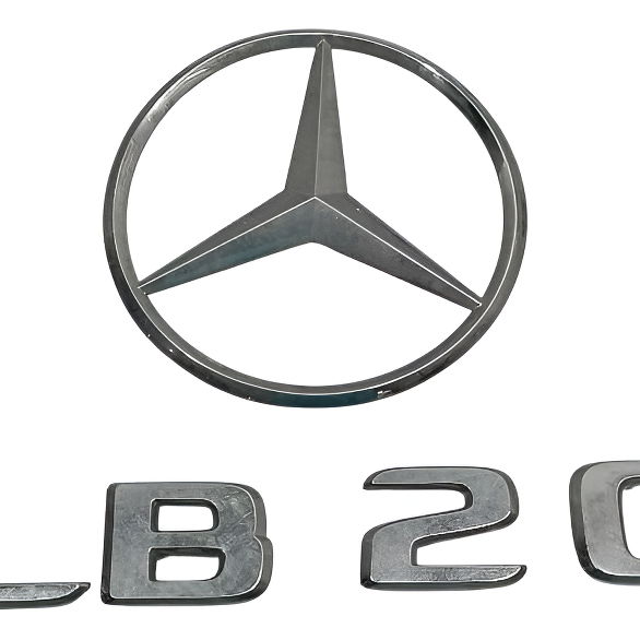 Emblemas Mercedes Glb 200 2021 Prateado