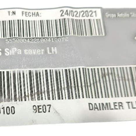 Tampa Acabamento Inferior Porta Malas Mercedes Glb  1.3 2021