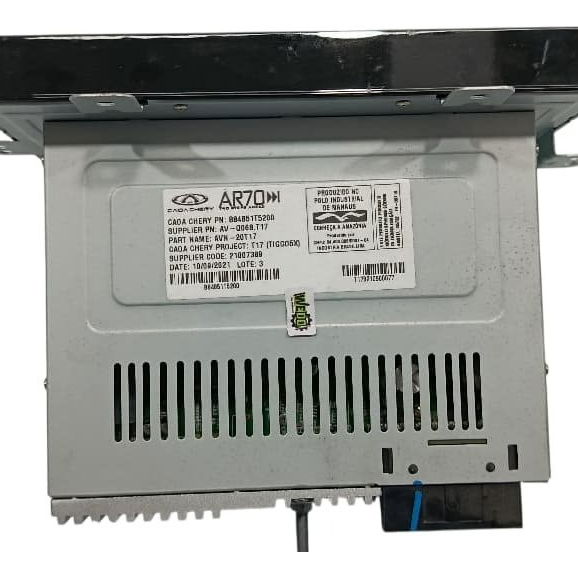 Multimidia Chery Tiggo 5x 2020 Preto