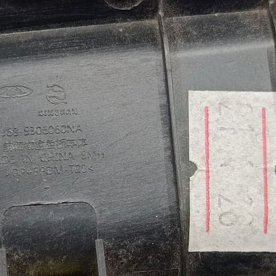 Moldura Tomada 12v Console Chery Tiggo 5x 2020