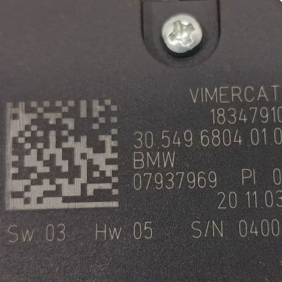 Botão Memória Banco Bmw 320 2024 Preto