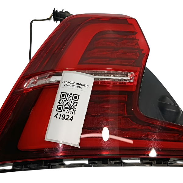 Lanterna Traseira Esquerda Volvo S60 2020 Esquerdo/motorista Vermelho