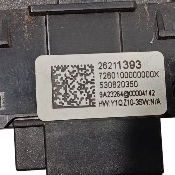 Interruptor Botão Onstar Chevrolet Tracker 1.2 2023 Preto