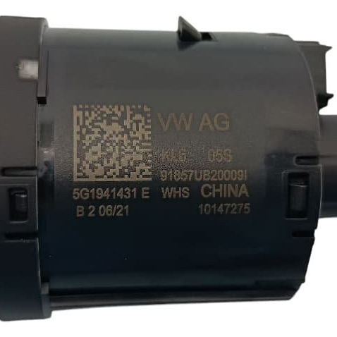 Botão Comando Farol Vw Taos Highline 2023 Preto