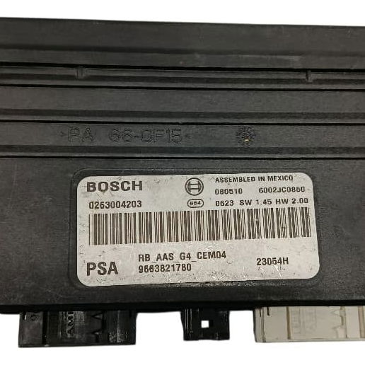 Módulo Sensor Estacionamento Citroen Grand C4 Preto