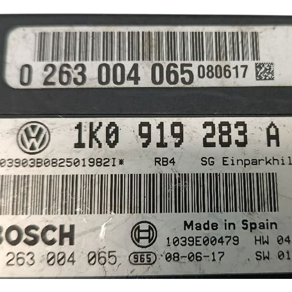 Módulo Sensor Estacionamento Audi Bora Preto