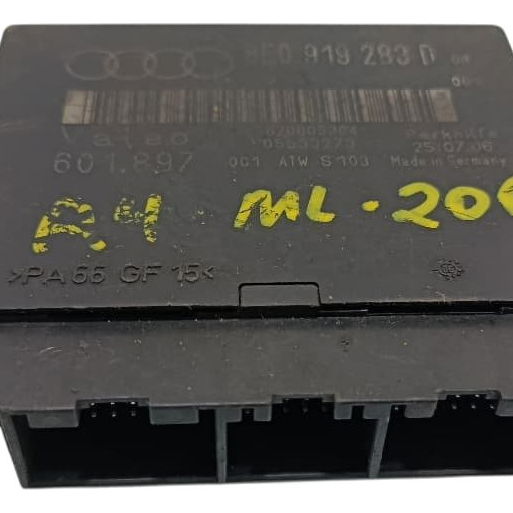 Módulo Sensor Estacionamento Vw Golf Preto