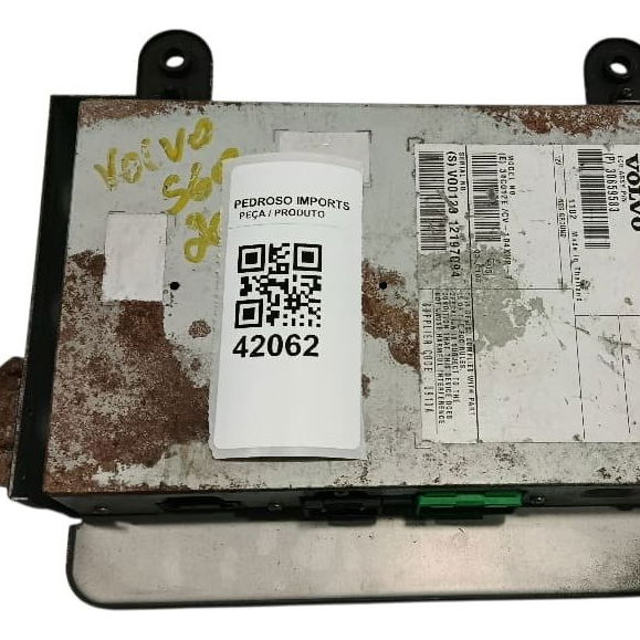 Módulo Amplificador Som Volvo S60 2011 Preto