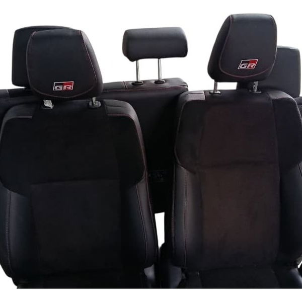 Jogo Bancos Dianteiros E Traseiros Toyota Sw4 Gr 2024 Preto