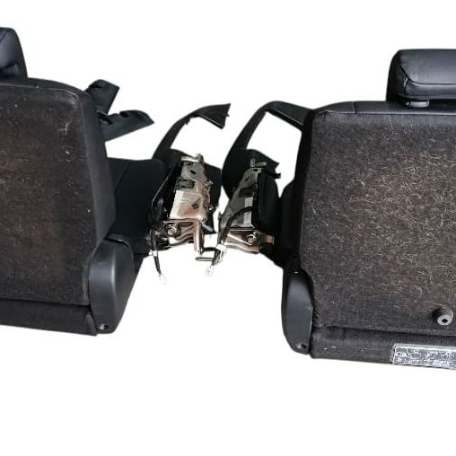 Par Bancos Terceira Fileira C/acabamentos Toyota Sw4 Gr 2024 Preto