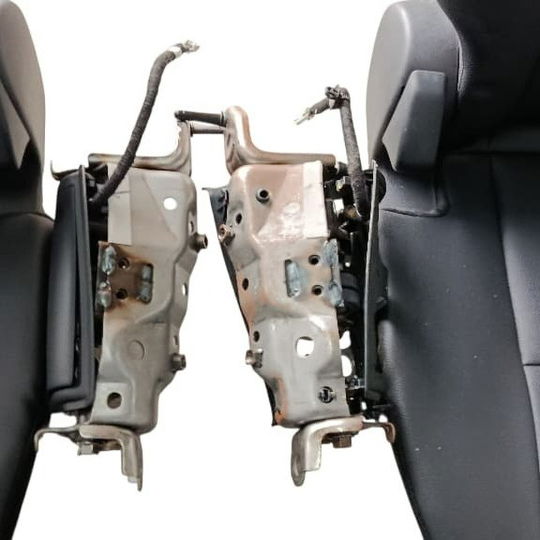 Par Bancos Terceira Fileira C/acabamentos Toyota Sw4 Gr 2024 Preto