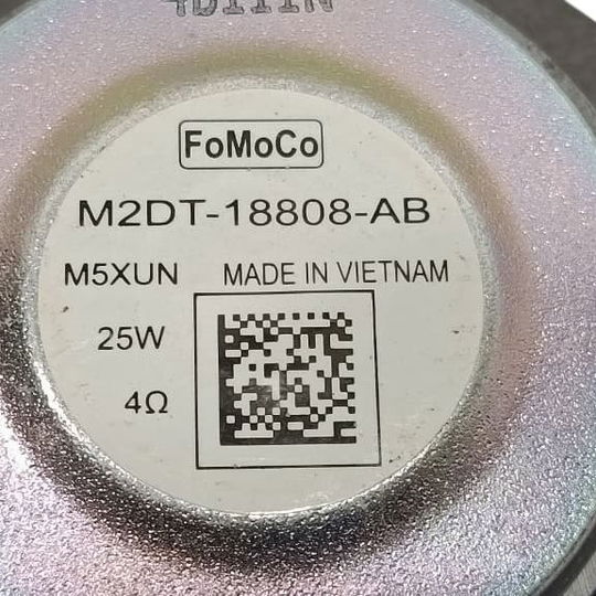 Alto Falante Dianteiro Ford Maverick 2024 Preto