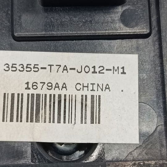 Botão Freio Estacionamento Honda Hrv 2020 Preto