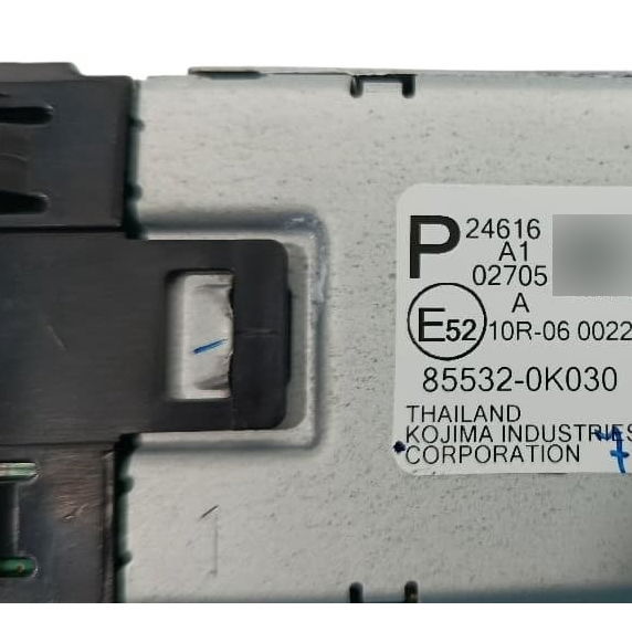 Carregamento Tipo C Toyota Sw4 Gr 2024 Preto