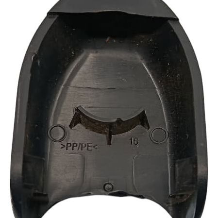 Acabamento Prendedor Cinto Segurança Corolla Cross Hybrid 23 Preto