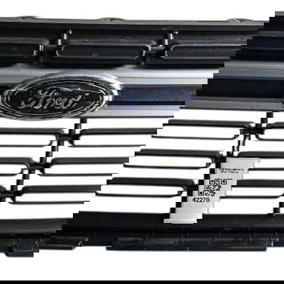 Grade Frontal Completa Com Detalhes Ford Maverick 2024 Preto Fosco