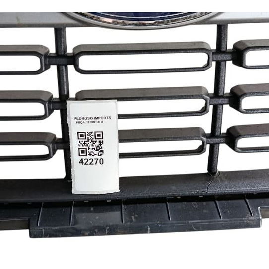 Grade Frontal Completa Com Detalhes Ford Maverick 2024 Preto Fosco