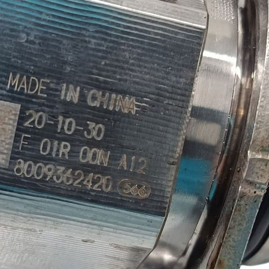 Bomba Alta Pressão Chery Tiggo 8 2021 Cinza