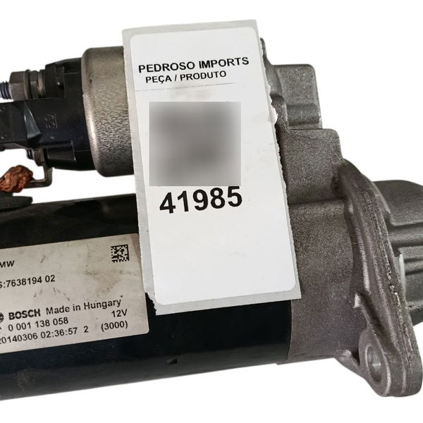 Motor Arranque Partida Bmw 125 2014