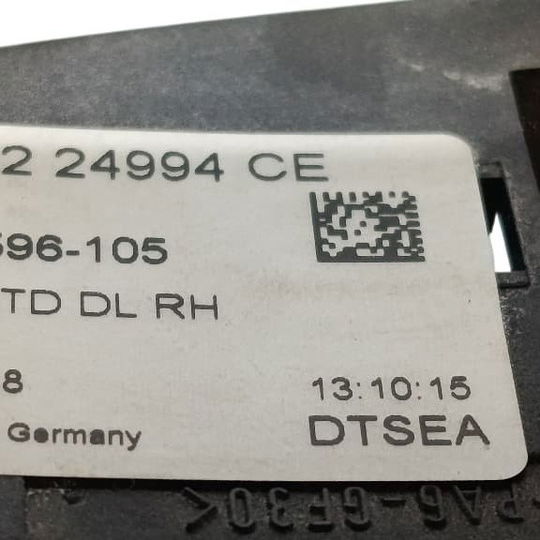 Maçaneta Externa Traseira Direita Land Rover Evoque 2018 Branco Traseira