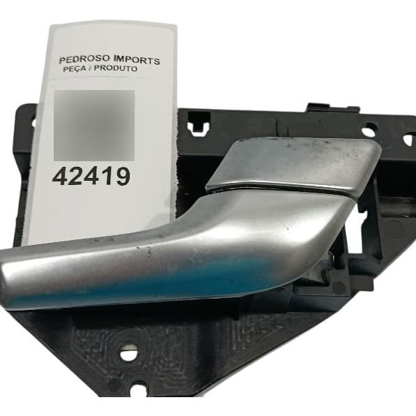 Maçaneta Interna Lado Direito Land Rover Evoque 2018 Branco Dianteira/traseira