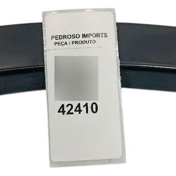 Moldura Paralama Traseiro Esquerdo Land Rover Evoque 2018 - Preto