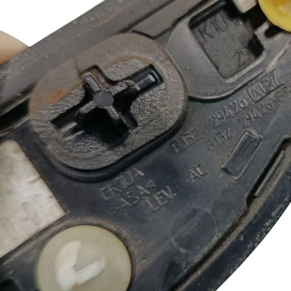 Acabamento Interno Porta Diant. Dir. Land Rover Evoque 2018 Preto