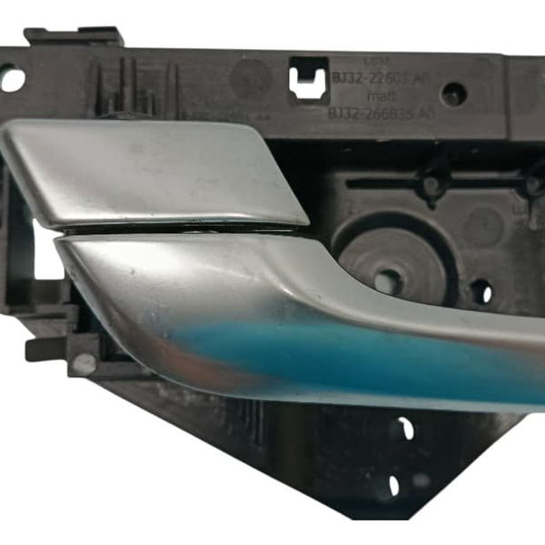 Maçaneta Porta Interna Esquerda Land Rover Evoque 2018 Prateado Dianteira