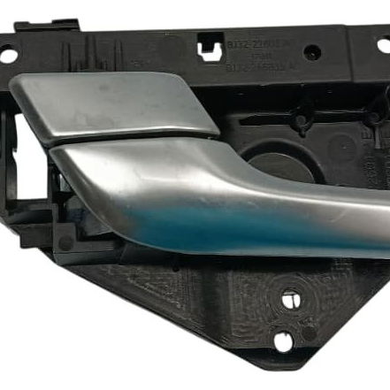 Maçaneta Porta Interna Esquerda Land Rover Evoque 2018 Prateado Dianteira