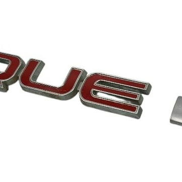 Emblema Logotipo Land Rover Evoque 2018 Vermelho