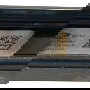 Friso Janela Dianteira Direita Land Rover Evoque 2018 Preto