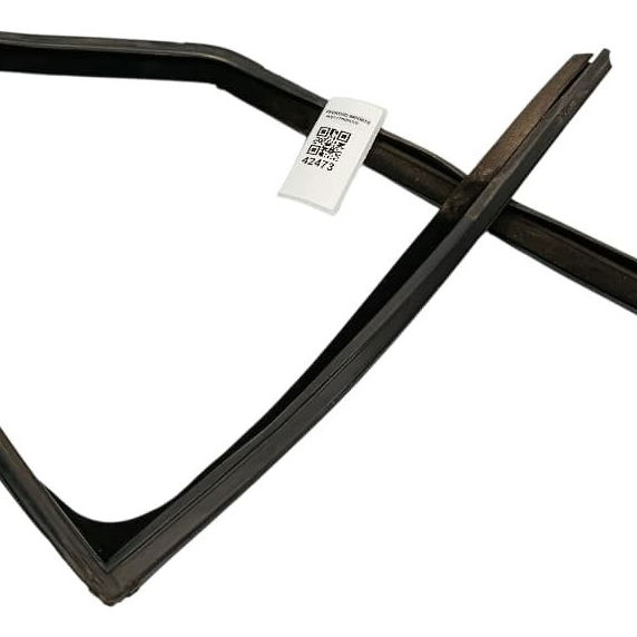 Pestana Borracha Vidro Traseiro Esq. Land Rover Evoque 2018 Preto