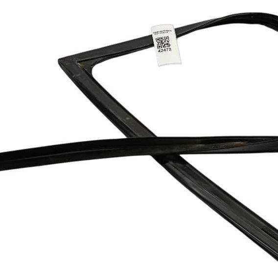 Pestana Borracha Vidro Dianteiro Esq Land Rover Evoque 2018 Preto