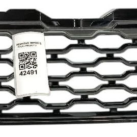 Grade Frontal Land Rover Evoque 2018 (quebrada Circulado) Preto Fosco