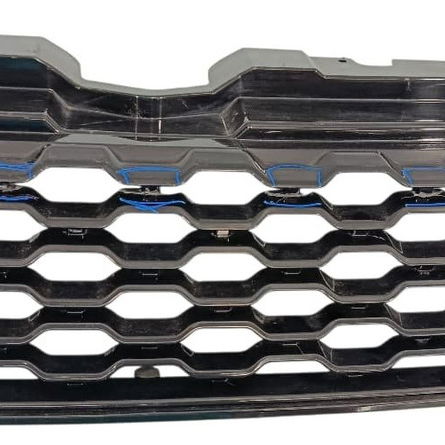 Grade Frontal Land Rover Evoque 2018 (quebrada Circulado) Preto Fosco