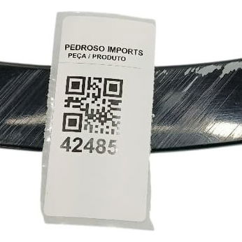 Moldura Paralama Traseiro Direito Land Rover Evoque 2018 Preto