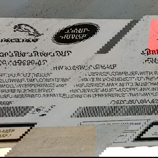 Radio Disco Land Rover Evoque 2018