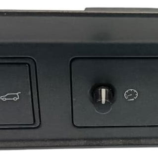 Botão Abertura Tampa Tras /regulagem Luz Painel Evoque 2018 Preto