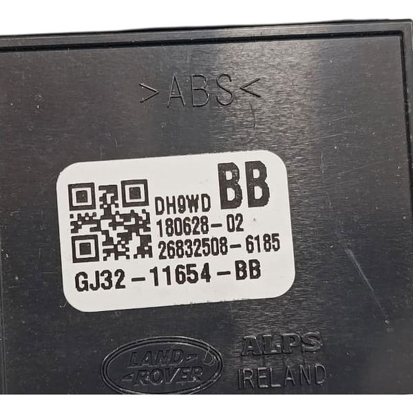 Botão Abertura Tampa Tras /regulagem Luz Painel Evoque 2018 Preto