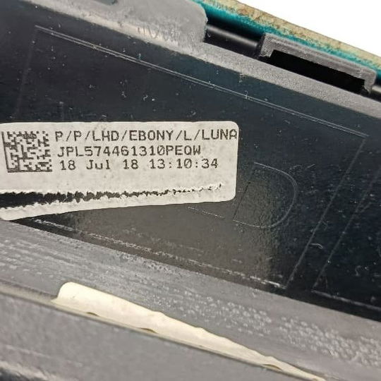 Acabamento Painel Land Rover Evoque 2018 - Preto - Animal Print