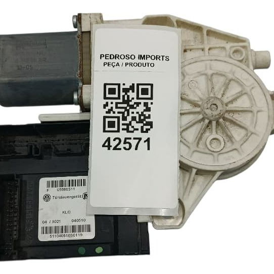 Motor Vidro Dianteiro Esquerdo Audi A3 Sportback 2011