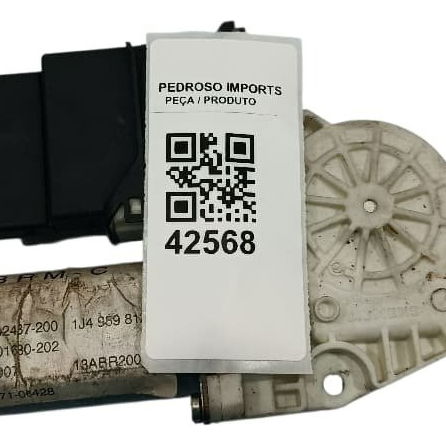 Motor Vidro Traseiro Direito Vw Golf 2000