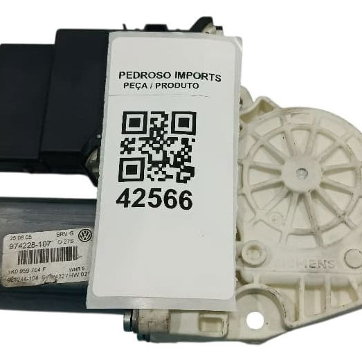 Motor Vidro Vw Passat 2007