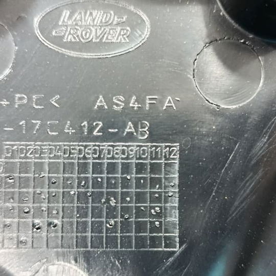 Tampa Proteção Motor Limpador Tras. Land Rover Evoque 2018 Preto